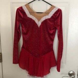 Ladies ice skating dress